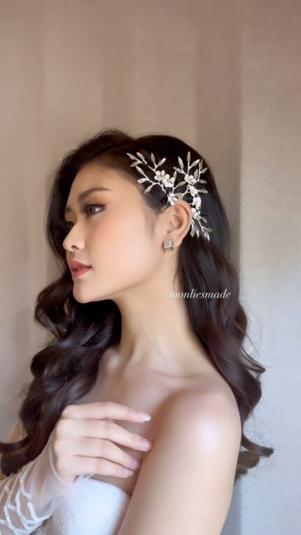 HC102794- Silver Haircomb