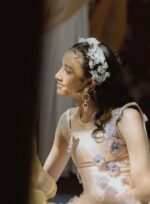 HD100176 - Flowers Headpiece / Headband - Silver - Image 2