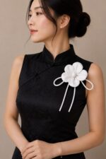 -BC100121 - 2 in 1 Flowers Broch / Haircomb - Image 4