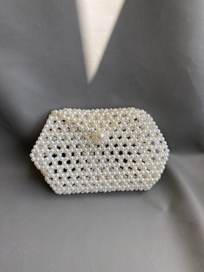 BG100661 - Pearl Hand Bag - Image 1