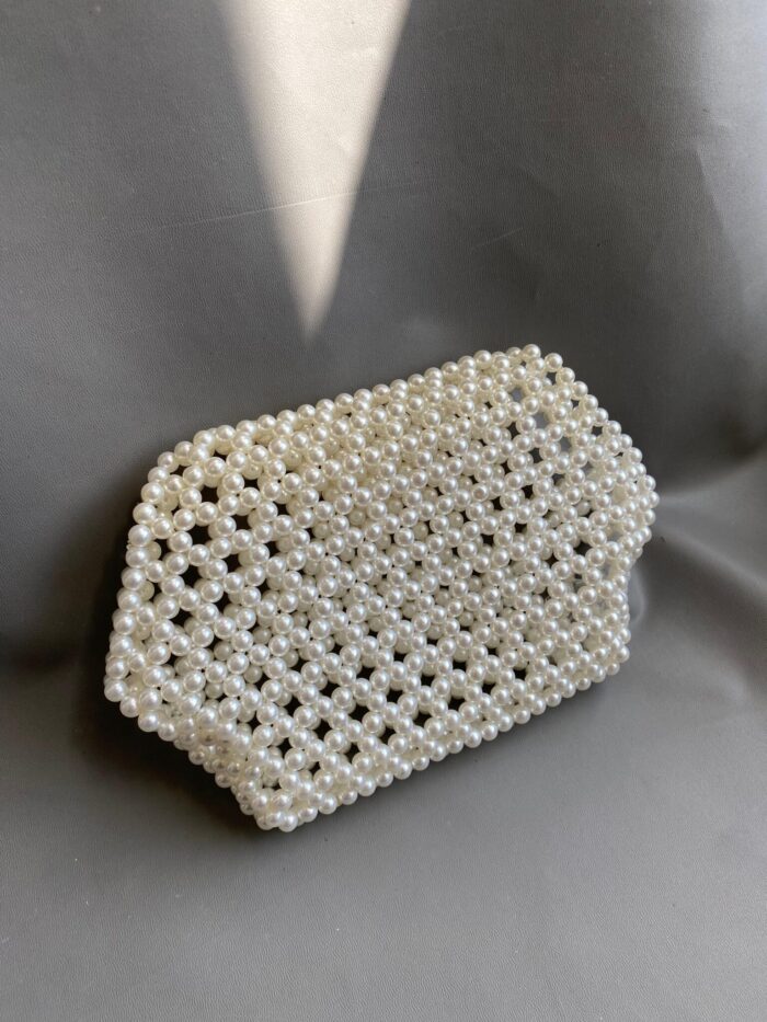 BG100661 - Pearl Hand Bag - Image 3