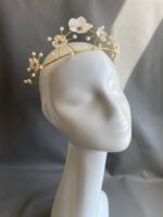 HB10086618 - Flowers Headband Headpiece - Gold - Image 4