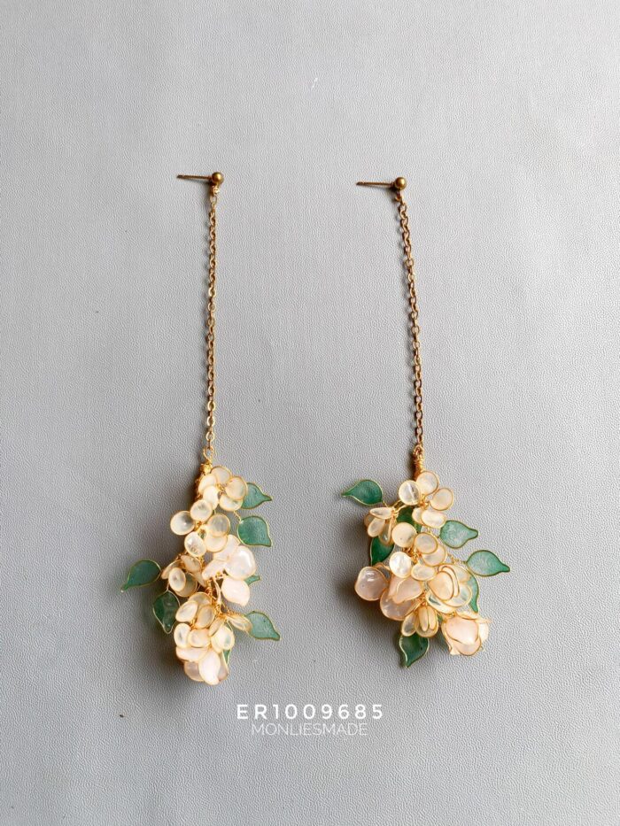 ER1009685 - Flowers Nude Earrings - Image 2