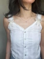 BC10276 – Mini Bow Crystal Beads – Gold - Image 2