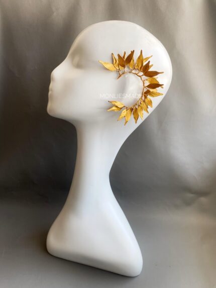 EF106381 - Leaf Earcuff Earrpiece - Gold