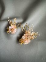 1005772 - One Pair Flowers Shoes Clip - Gold - Image 2