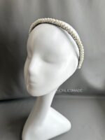 HP10086613 - Pearl Headband - White