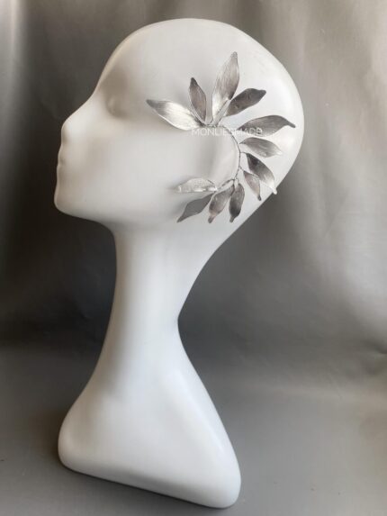 EF106382 - Leaf Earcuff Earpiece - Silver