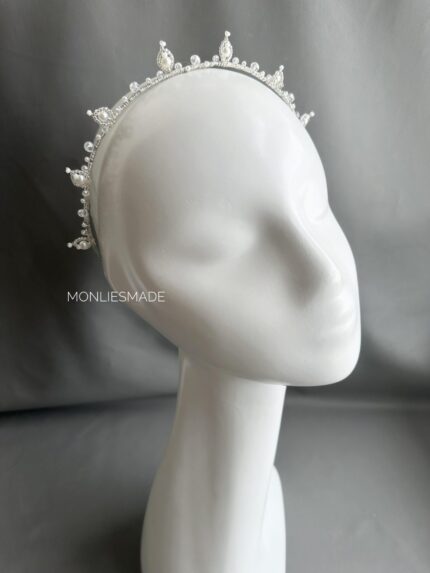 HB10086610 - Pearl Headband - Silver