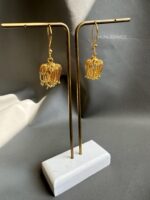 ER1008552 - Handmade Flowers Errings Gold