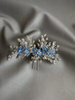 HC100751 - Flowers Blue Haircomb