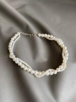 1001665 - Pearl Choker Necklace - White