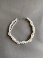 1001665 - Pearl Choker Necklace - White - Image 2