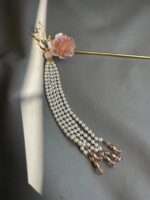 HP1007551 - Flowers Nude Sangjit Hairpins - Image 2
