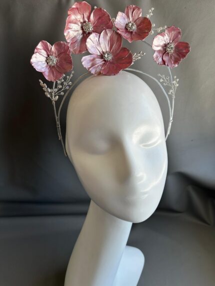 HD1007718 - Flowers Pink Headband