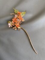 HP1008115 - Flowers Hairpins - Gold - Image 2