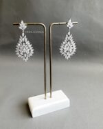 ER100822 - Diamond Earrings - Silver