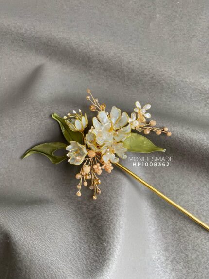 HP1008362 - Flowers Hairpins Tusuk Konde Blue
