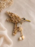 BC1003581 – Scarlet Hummingbird Brooch - Image 2