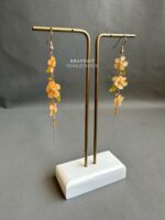 ER200217 - Flowers Earrings - Orange