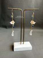 ER200215 - Flowers Earrings - White