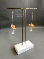 ER200215 - Flowers Earrings With Crystal