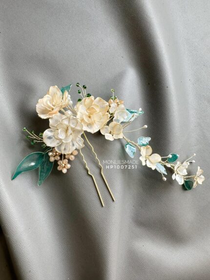 HP1007251 - Nude Flowers Hairpins