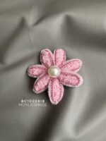 BC1005918 - Handmade Flower Brooch - Pink