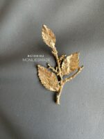 BC108162 - Leaf Brooch - Gold