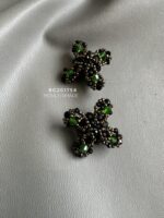 BC201758 - 1pcs Floral Radiance Beading Brooch