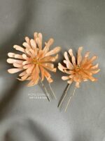 HP1008169 - One set Flowers Hairpins - Nude