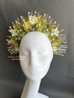 HD106622 - Flowers Headpiece Headband - Green