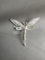 BC105196 - Dragon Fly Haircomb - White