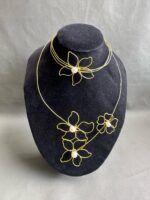 Handmade Necklace Gold - Image 2