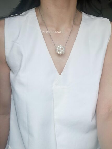 Handmade Pearl Necklace
