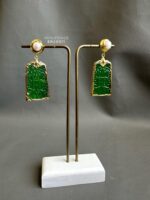 ER20011 - Jade Earring - Gold