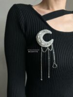 BC201172 - Handmade Moon Crescent - Silver