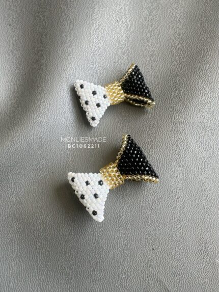 BC1062211 - Mini Bow Beading Brooch