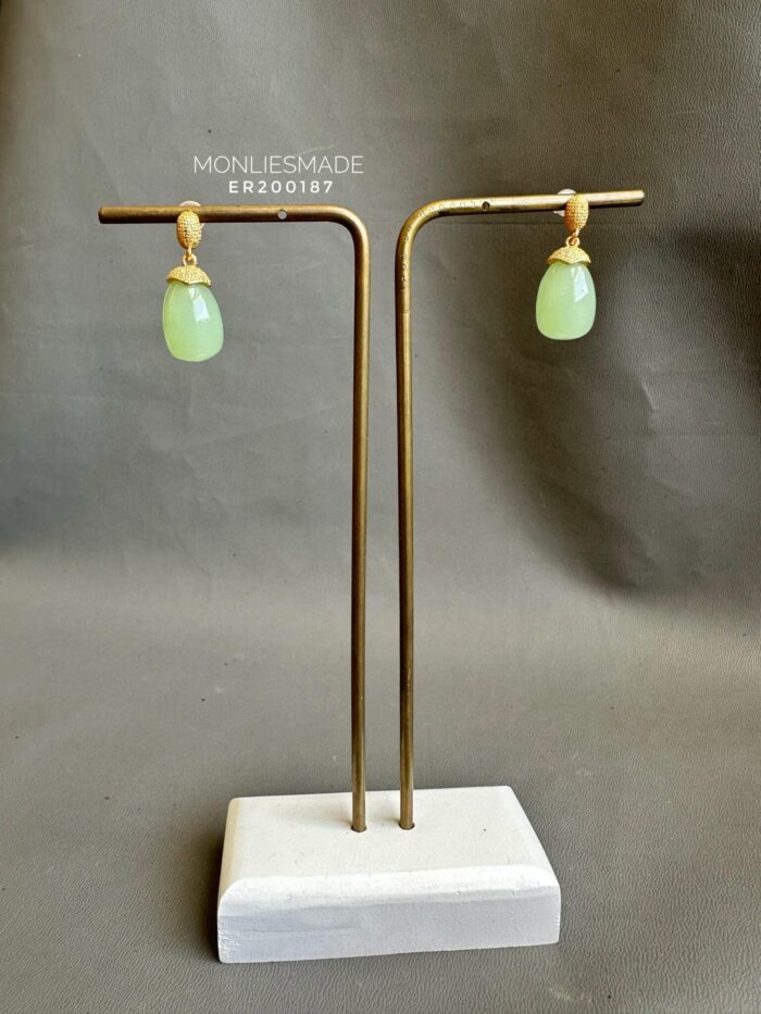 ER200817 - Jade Earring - Image 1