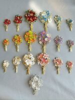 BC16612 - Handmade Flower Bouquete Brooch