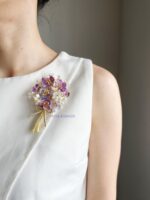 BC16612 - Handmade Flower Bouquete Brooch - Image 4