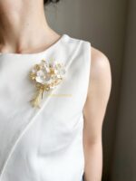 BC16612 - Handmade Flower Bouquete Brooch - Image 5