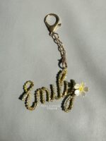 17220 - Custom Keychain with Diamond