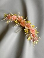 HC511826 - Handmade Flowers Haircomb - Image 2