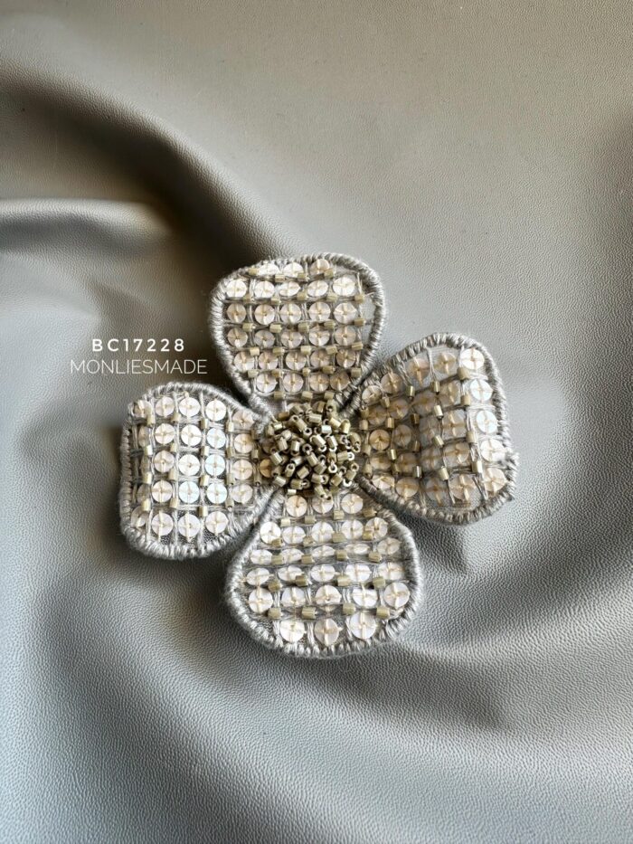 BC17228 - Virelle Handmade Flower Brooch - Image 1
