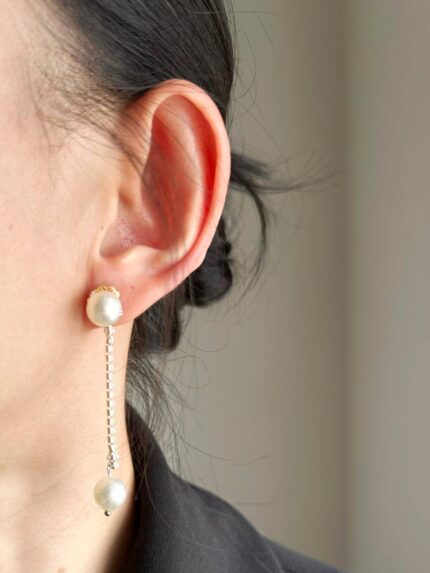 ER10063218 - Handmade Pearl Earring