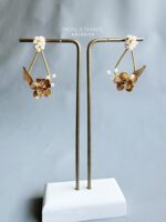 ER199170 - Handmade Flower Earring - Bronze