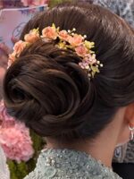 HC511826 - Handmade Flowers Haircomb - Image 3