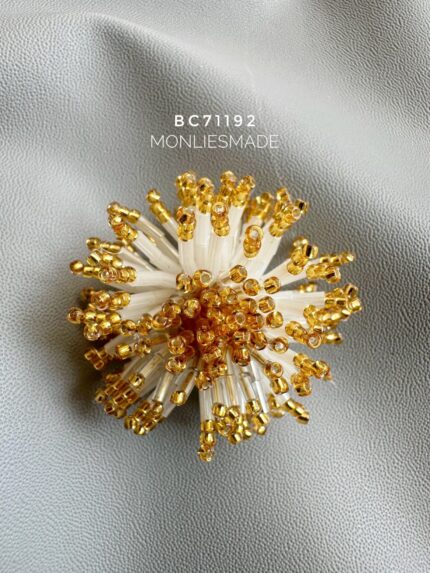 BC71192 - Handmade Flower Brooch