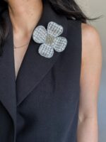 BC17228 - Virelle Handmade Flower Brooch - Image 3